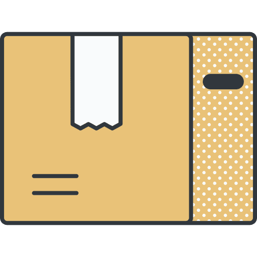 Box storage shipping box icon Box storage shipping box icon