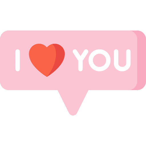 I love you appreciation romantic love and romance icon
