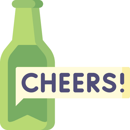Cheers drink cheers alcohol icon Cheers drink cheers alcohol icon