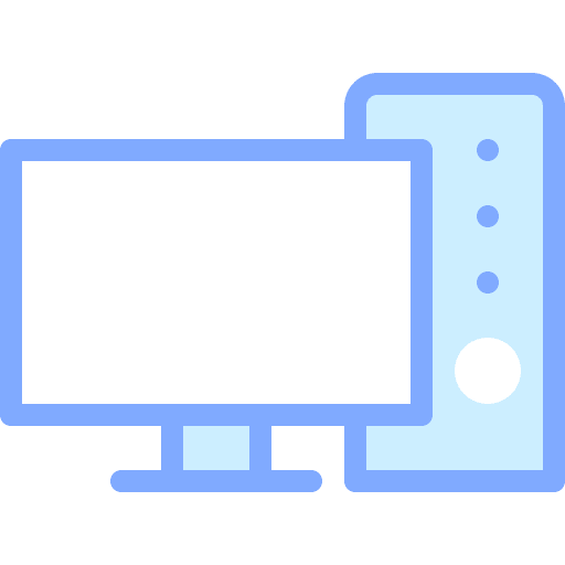 Pc electronics technology computer icon Pc electronics technology computer icon