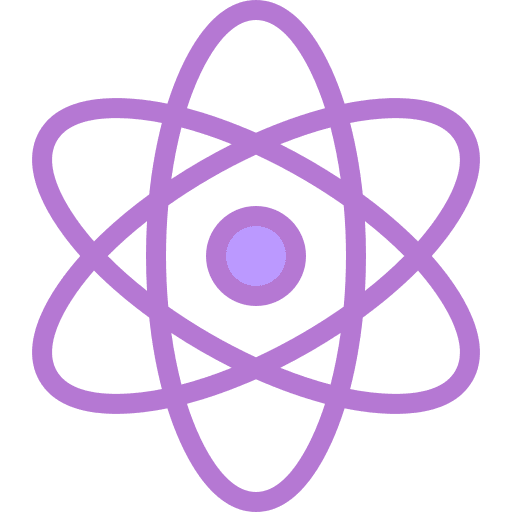 Physics nuclear electron physics icon