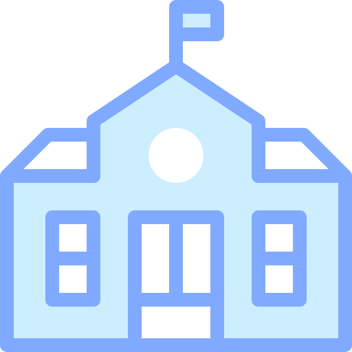 School building college university icon School building college university icon