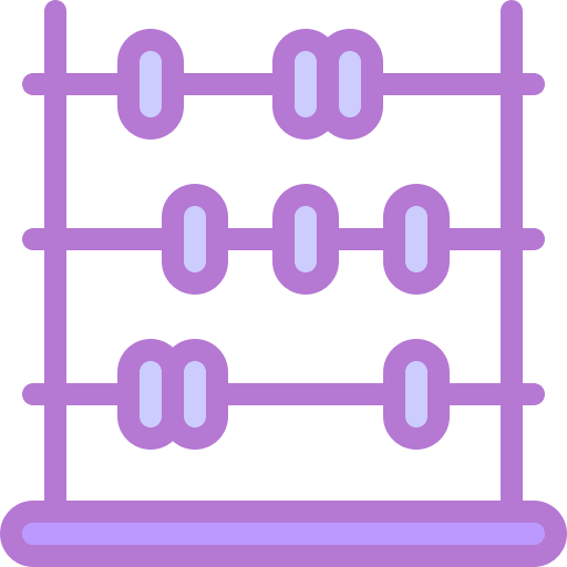 Abacus mathematical maths calculate icon Abacus mathematical maths calculate icon