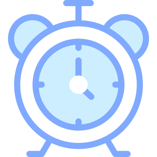 Alarm time clock wake up icon Alarm time clock wake up icon