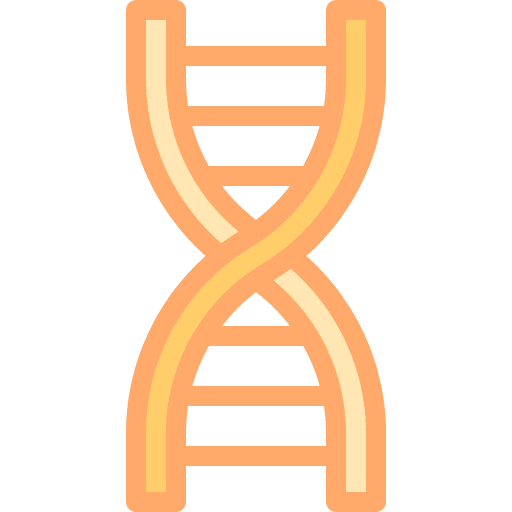 Biology deoxyribonucleic acid dna healthcare icon Biology deoxyribonucleic acid dna healthcare icon