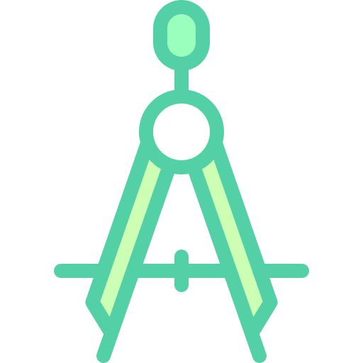 Compass education compass geometry icon Compass education compass geometry icon