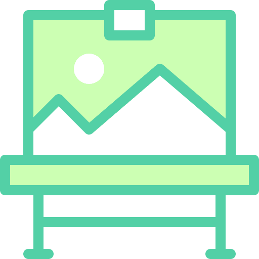 Drawing landscape drawing education icon Drawing landscape drawing education icon