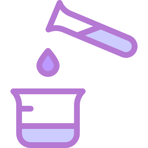 Laboratory biology experiment education icon Laboratory biology experiment education icon