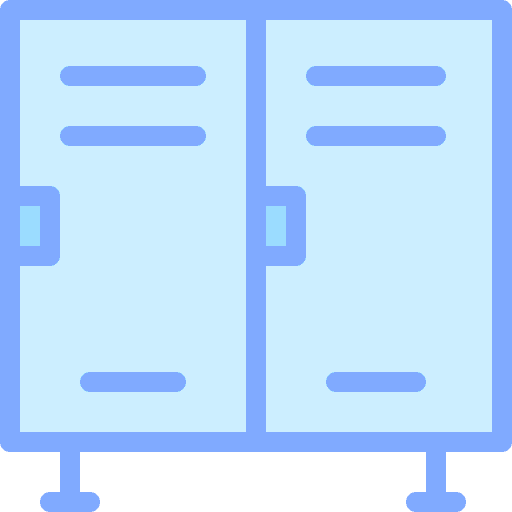 School locker closet school locker wardrobe icon School locker closet school locker wardrobe icon