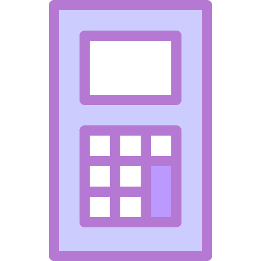 Calculator calculate electronics mathematics icon Calculator calculate electronics mathematics icon