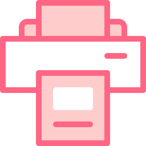 Printer electronics print paper icon Printer electronics print paper icon