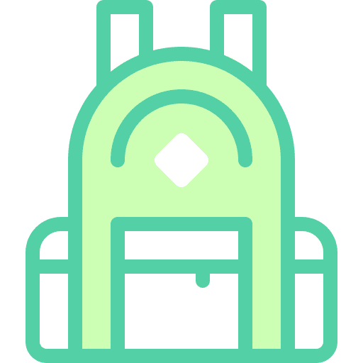 School bag baggage travel travel bag icon School bag baggage travel travel bag icon