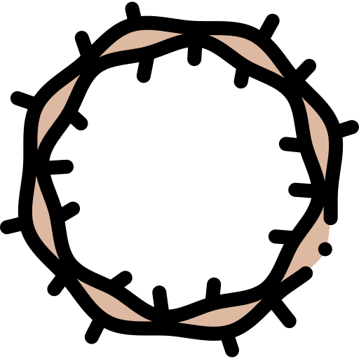 Crown crucifixion cultures faith icon Crown crucifixion cultures faith icon