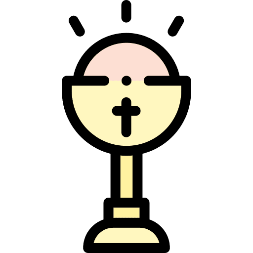 Holy chalice communion christianity eucharist icon