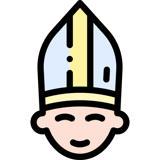 Pope user man pope icon Pope user man pope icon