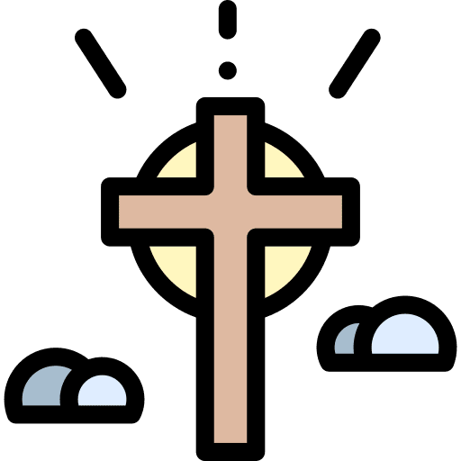 Rise cultures faith christianity icon Rise cultures faith christianity icon