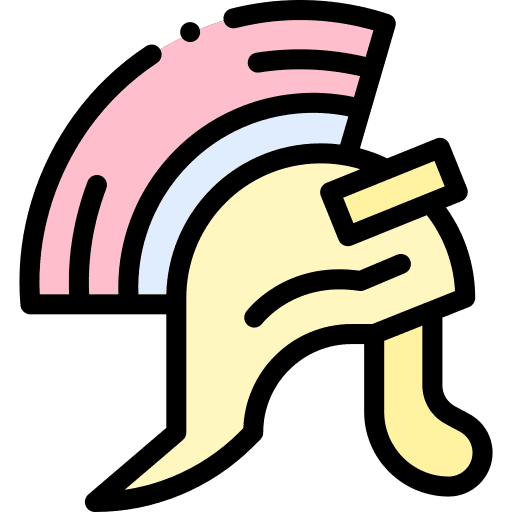 Roman helmet soldier warrior roman helmet icon Roman helmet soldier warrior roman helmet icon