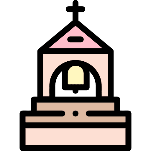 Tower christianity cultures church icon Tower christianity cultures church icon