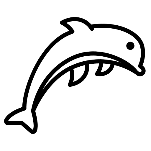 Dolphin dolphin aquatic sea life icon Dolphin dolphin aquatic sea life icon