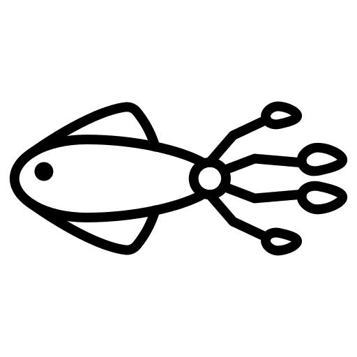 Squid squid aquatic sea life icon Squid squid aquatic sea life icon