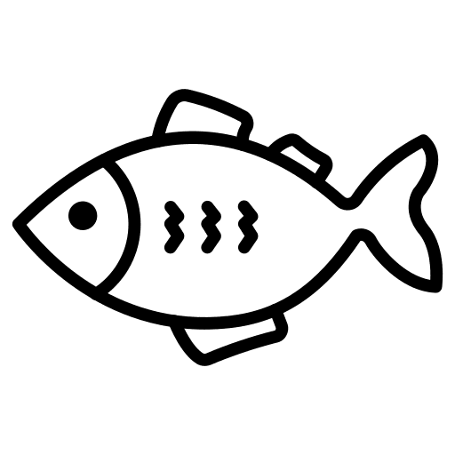 Fish sealife aquatic fish icon Fish sealife aquatic fish icon