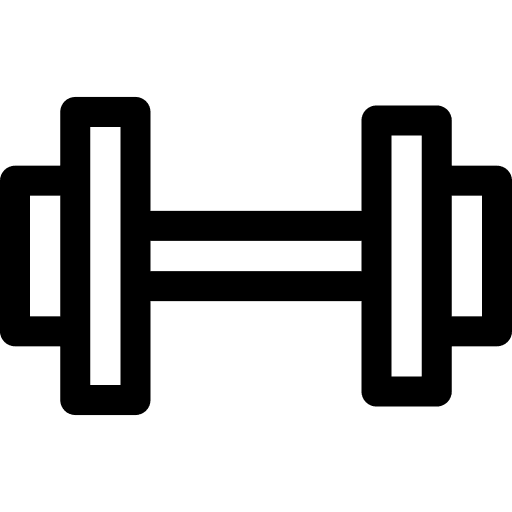 Dumbbell sports weightlift sportive icon Dumbbell sports weightlift sportive icon