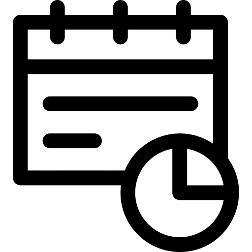 Schedule time and date schedule time icon