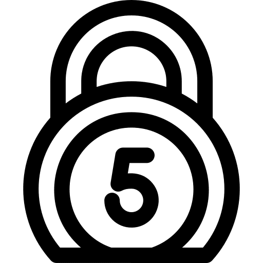 Kettlebell sports and competition exercise wellness icon Kettlebell sports and competition exercise wellness icon