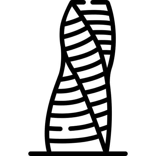 Building architecture and city city tower icon