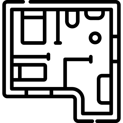 House plan house plan interior house icon