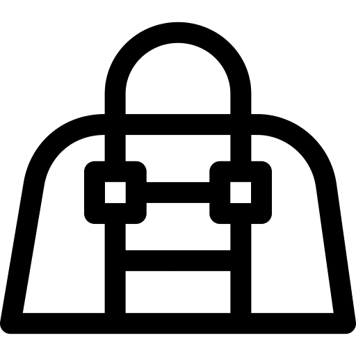 Sport bag fitness equipment fashion icon Sport bag fitness equipment fashion icon