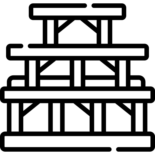 Structure work building structure icon