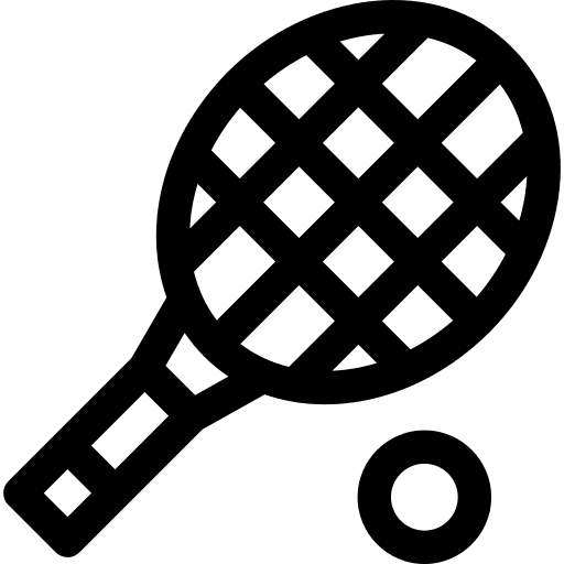 Tennis tennis racket tennis equipment match icon Tennis tennis racket tennis equipment match icon