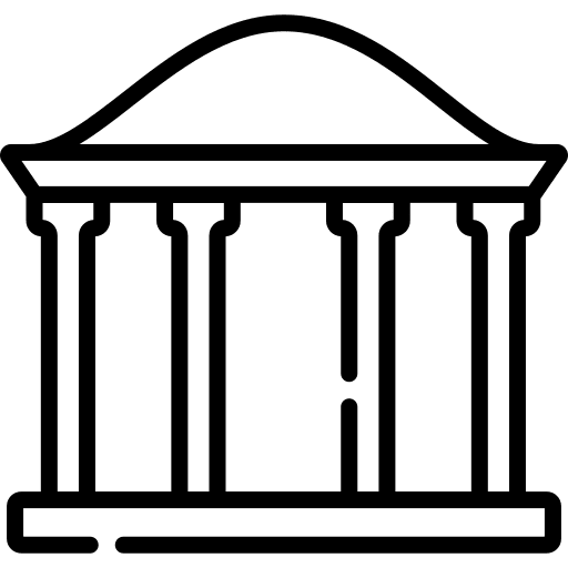 Architecture greek pillars pillar roman icon Architecture greek pillars pillar roman icon