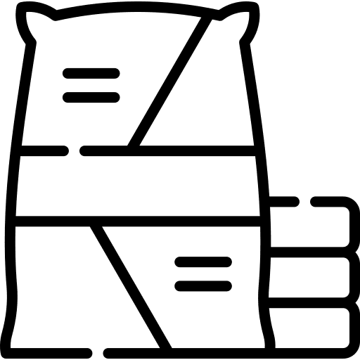 Cement bag cement material icon Cement bag cement material icon