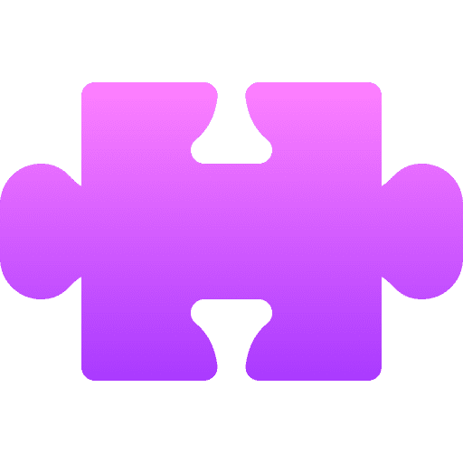 Puzzle shapes hobbies and free time piece icon