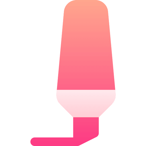 Highlighter highlight stationery education icon Highlighter highlight stationery education icon