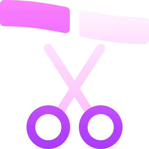 Opening inauguration ribbon cutting open icon Opening inauguration ribbon cutting open icon