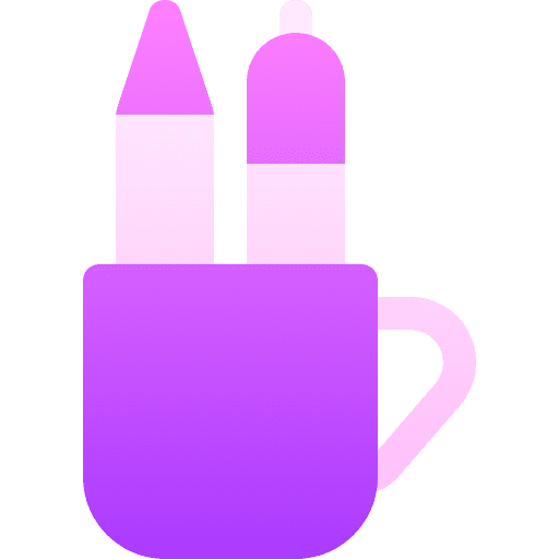 Pencil case office material ruler scholastics icon Pencil case office material ruler scholastics icon