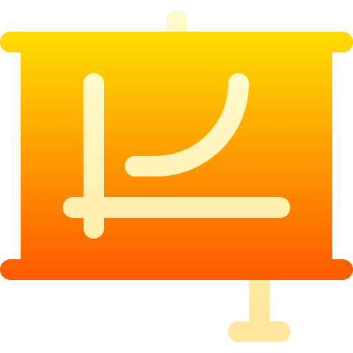 Presentation presentation business chart icon Presentation presentation business chart icon