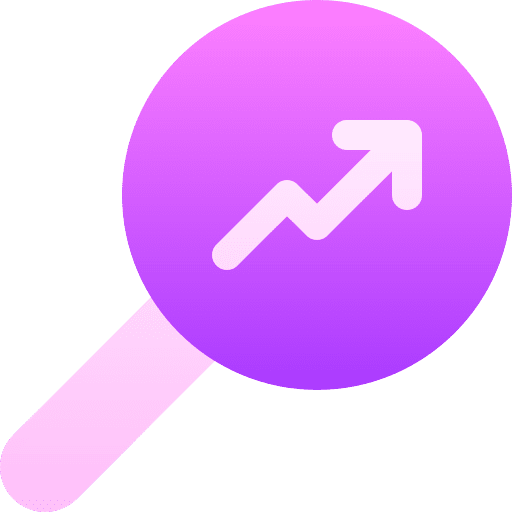 Search line graph marketing education icon Search line graph marketing education icon