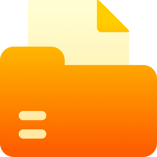 Folder office material file folder icon Folder office material file folder icon