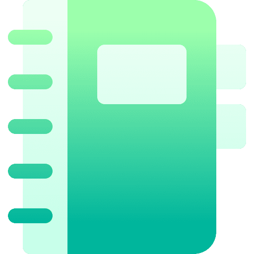 Notebook files and folders agenda business icon Notebook files and folders agenda business icon