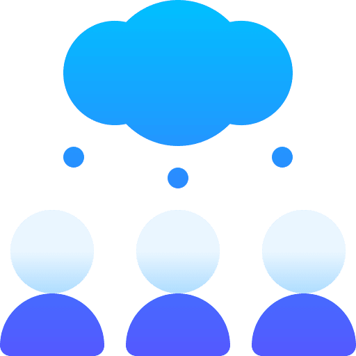 Thinking brainstorming business and finance cloud icon Thinking brainstorming business and finance cloud icon