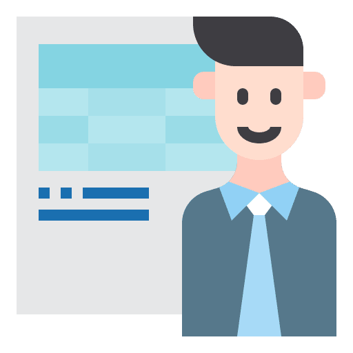 Bookkeeping finance bussiness man business icon Bookkeeping finance bussiness man business icon