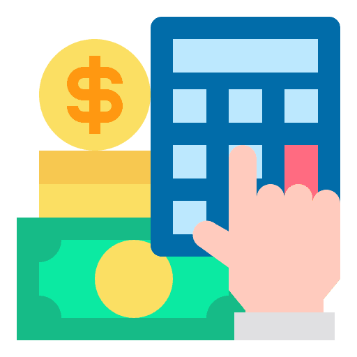 Management management business finance icon