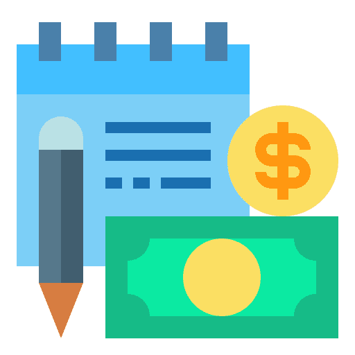 Calendar calendar accounting financial icon Calendar calendar accounting financial icon