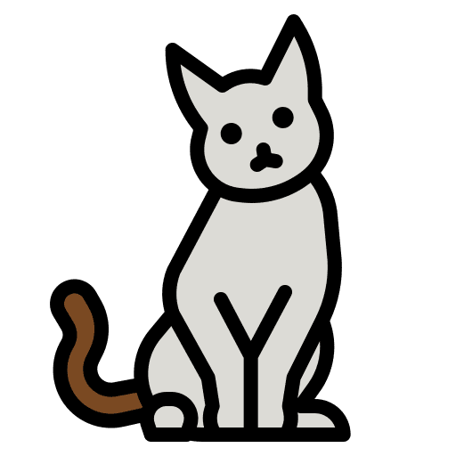 Cat mammal animals pet icon