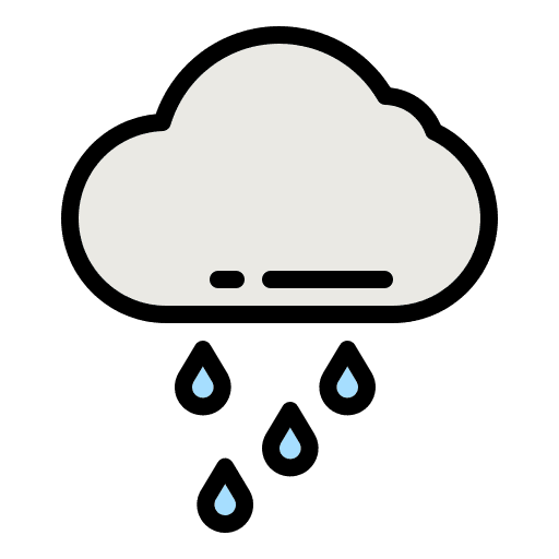 Rain nature cloud rainy icon Rain nature cloud rainy icon