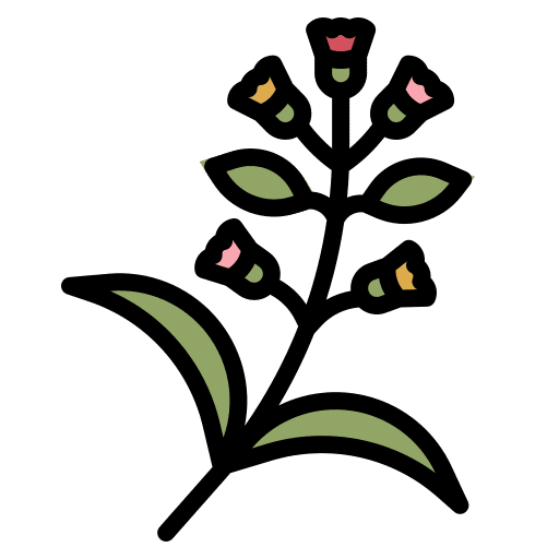 Flower botanical plant nature icon Flower botanical plant nature icon